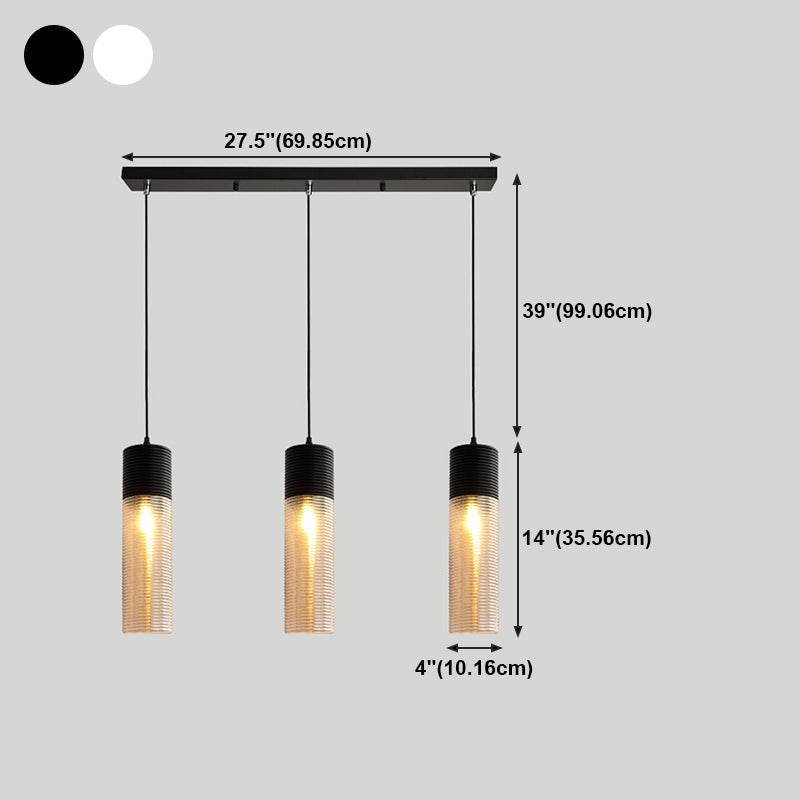 Apparecchio di illuminazione a sospensione geometrica retrò 1 lampadina in vetro ambra sospeso per sala da pranzo