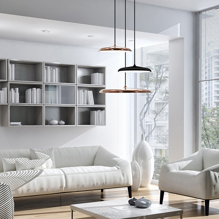 Lumière suspendue en métal Postmodern LED PENDANT POUR LE SALLE SOIX SOIR