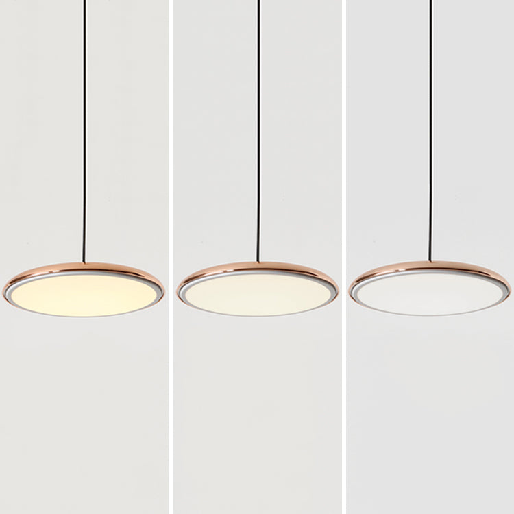 Lumière suspendue en métal Postmodern LED PENDANT POUR LE SALLE SOIX SOIR