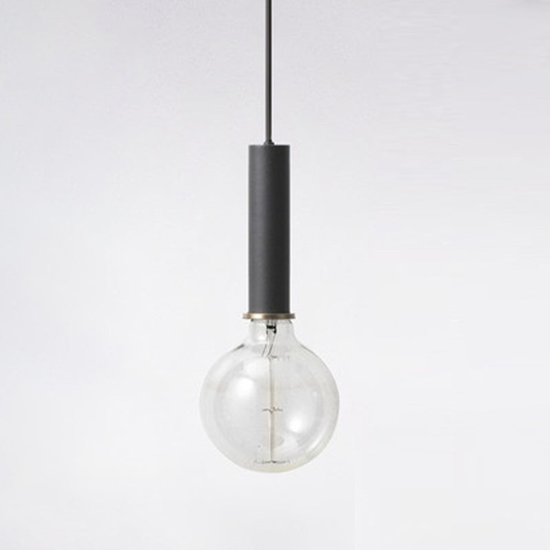 Bulb mini ciondolo mini ciondolo in stile industriale in metallo appeso per sala da pranzo