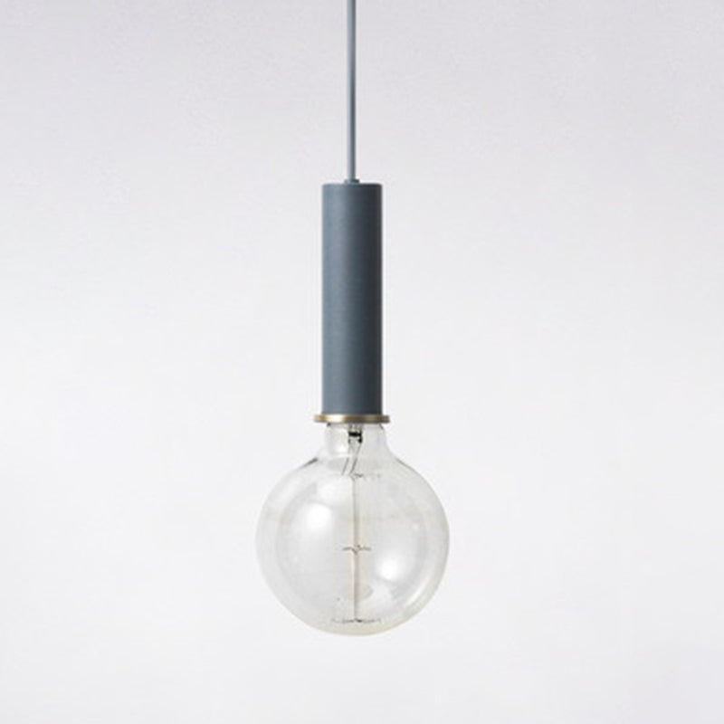 Bulb mini ciondolo mini ciondolo in stile industriale in metallo appeso per sala da pranzo