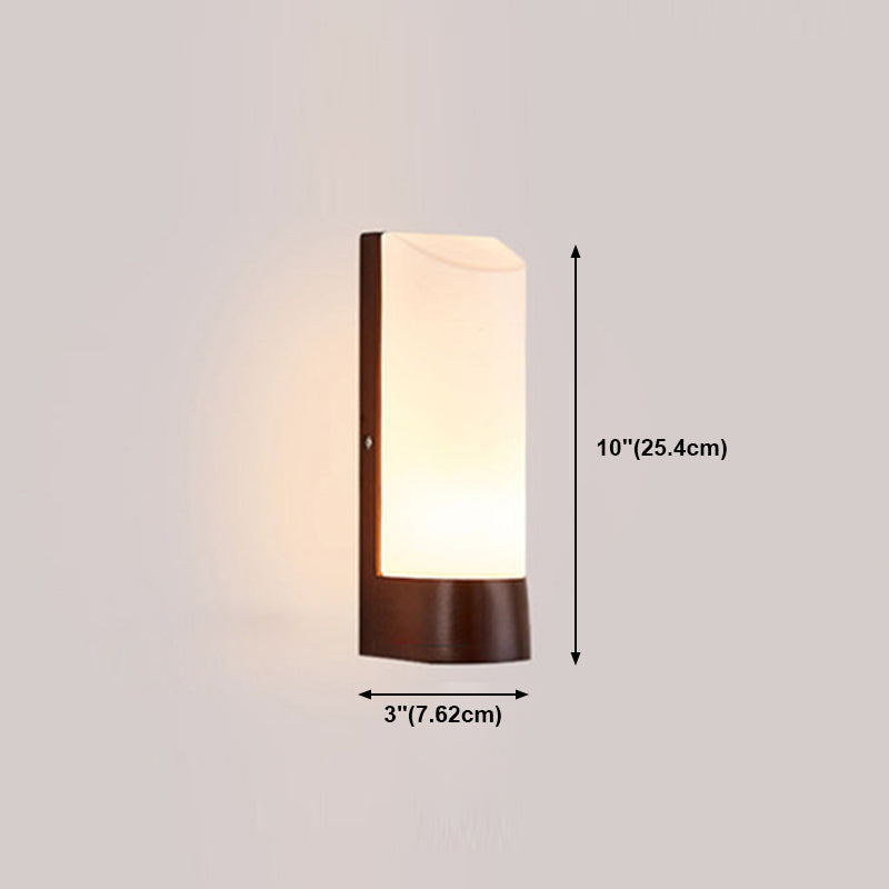 Lampe murale nordique lampe moderne en bois appiculté murale pour le salon