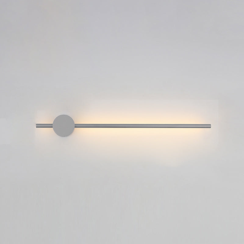 Nordic Wall Mount Lamp Modern Style LED Strip Shape Wall Sconce Fixture for Living Room