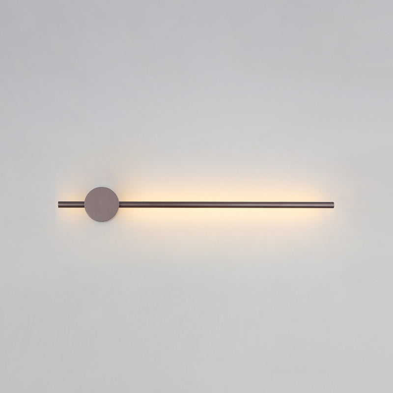 Nordic Wall Mount Lamp Modern Style LED Strip Shape Wall Sconce Fixture for Living Room