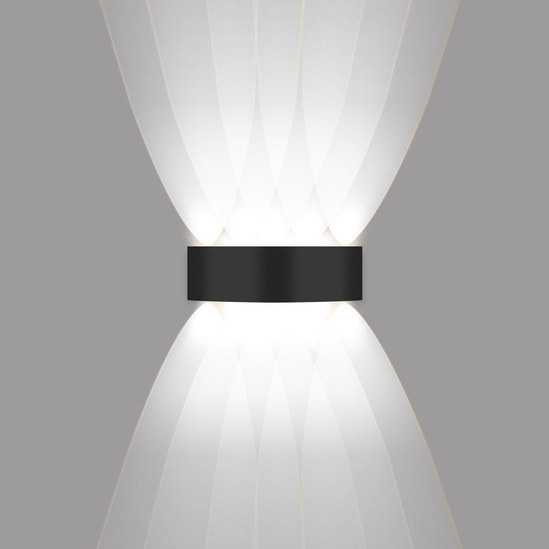 Nordic Wall Mount Lamp Modern Style LED Rectangle Wall Sconce Light for Living Room