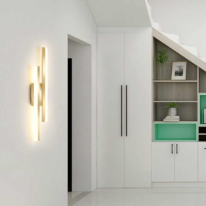 Nordischer Metall Wandleuchte goldene Wandleuchte für Wohnzimmer