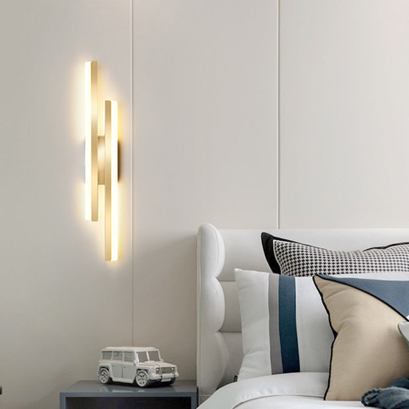 Nordischer Metall Wandleuchte goldene Wandleuchte für Wohnzimmer