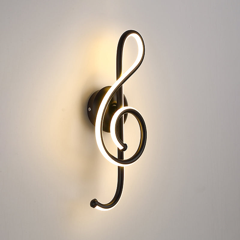 Moderner Stil Metall Wandleuchte lineare Form LED -Wandleuchte für Schlafzimmer