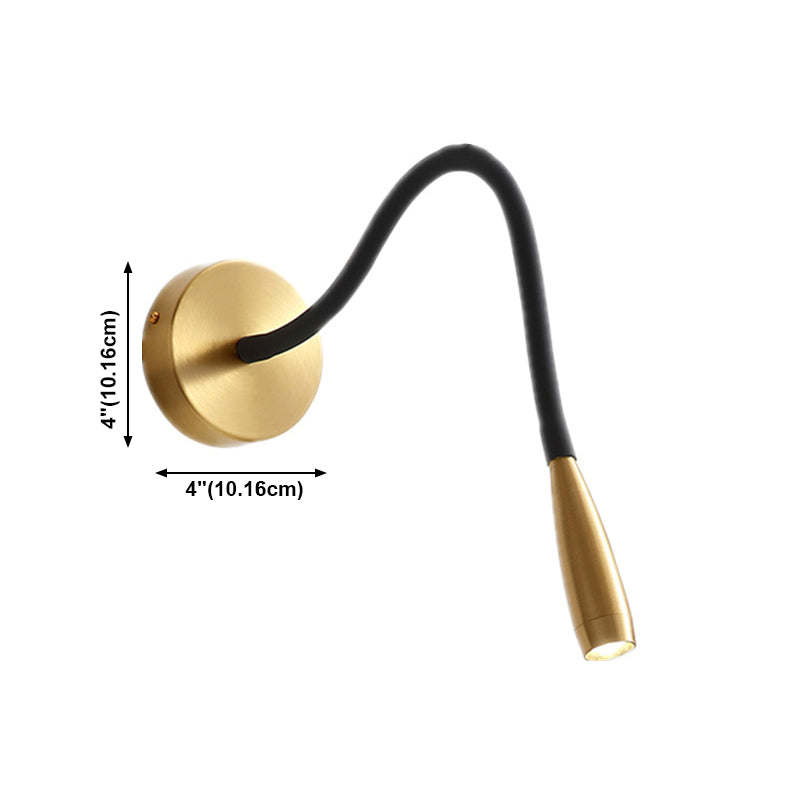 Minimalisme Gaming Light Ayémorrat d'éclairage mural LED moderne pour la lumière de lecture de chevet