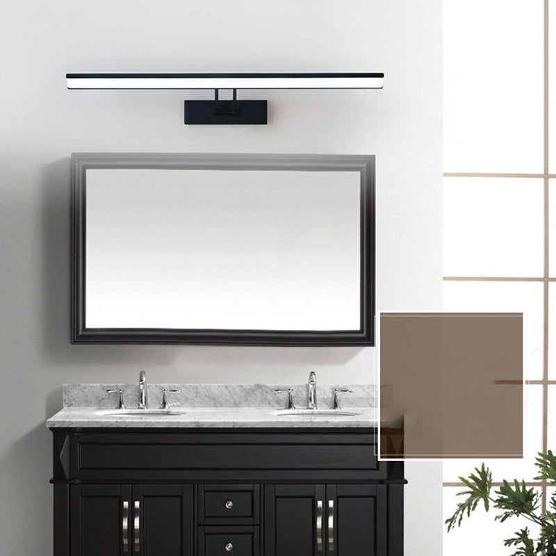 LED Vanity Wall Light Fixtures Modern Mirror Front Lights with Acrylic Shade