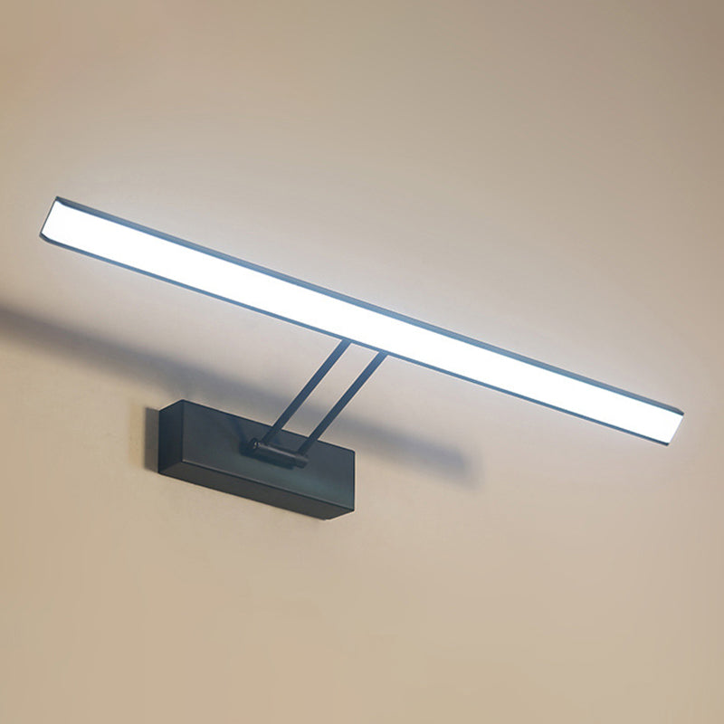 LED Vanity Wall Light Fixtures Modern Mirror Front Lights with Acrylic Shade