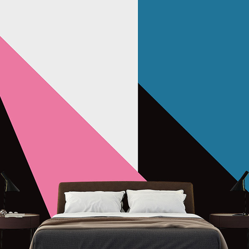 Geometry Illustration Mural Wallpaper Decorative Bedroom Wall Mural