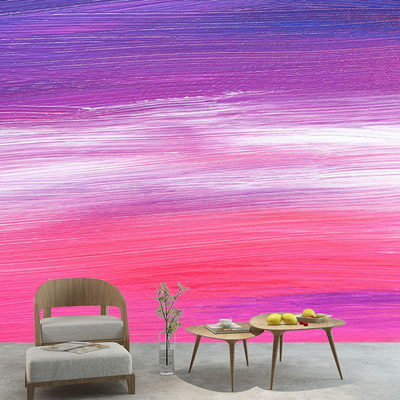 Illustration Stain Resistant Mural Wallpaper Abstract Pattern Indoor Wall Mural