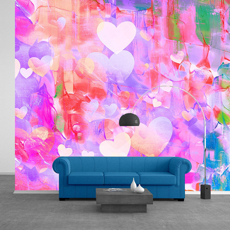 Modern Style Mural Wallpaper Abstract Pattern Illustration Indoor Wall Mural