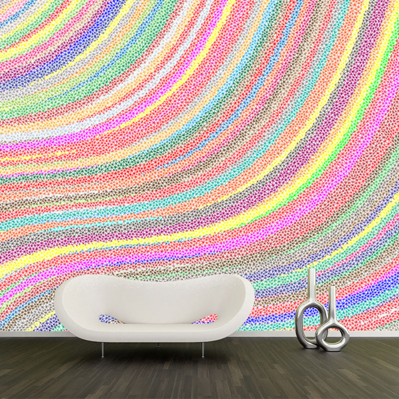 Modern Style Mural Wallpaper Abstract Pattern Illustration Indoor Wall Mural