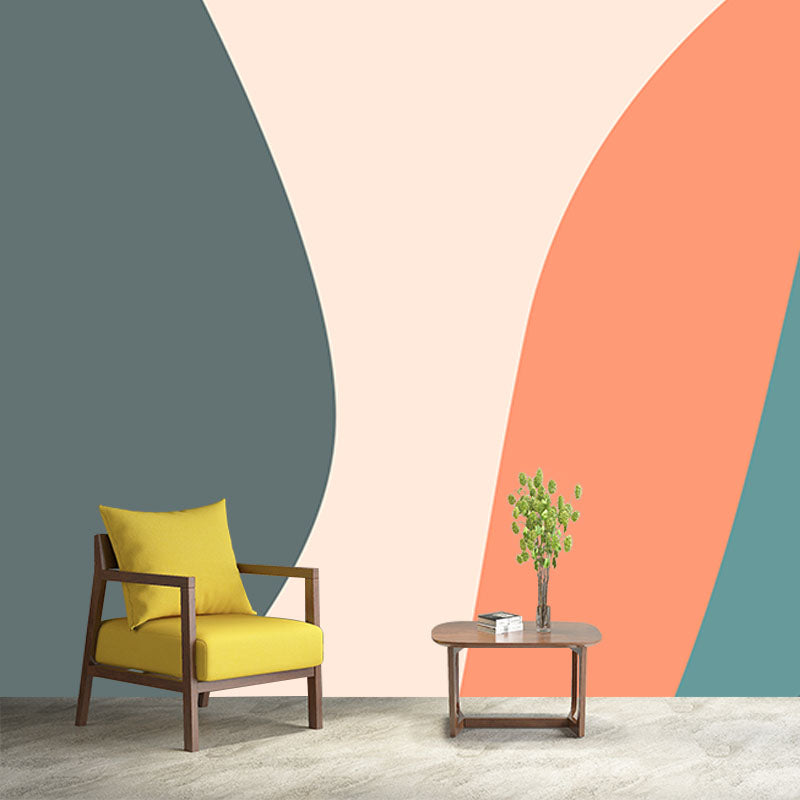 Abstract Pattern Illustration Environment Friendly Mural Wallpaper Bedroom Wall Mural