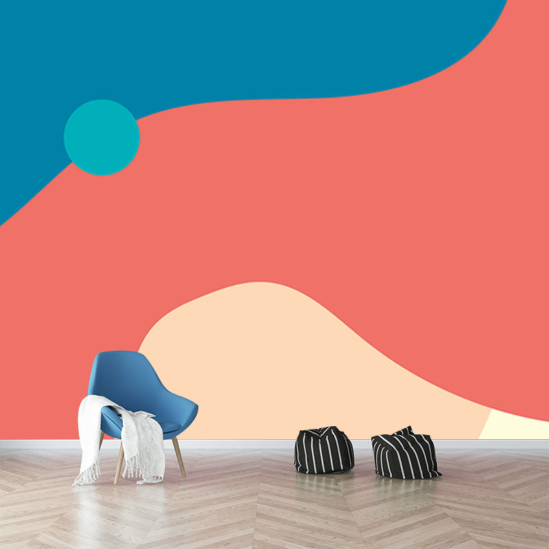 Abstract Pattern Illustration Environment Friendly Mural Wallpaper Bedroom Wall Mural