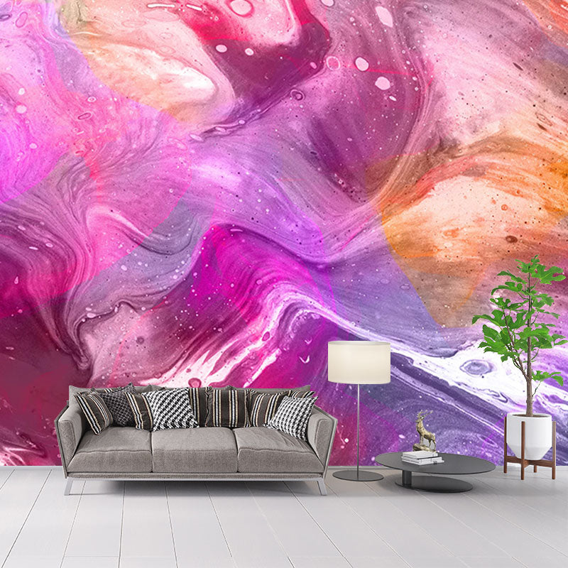 Abstract Pattern Mildew Resistant Wallpaper Illustration Sleeping Room Wall Mural