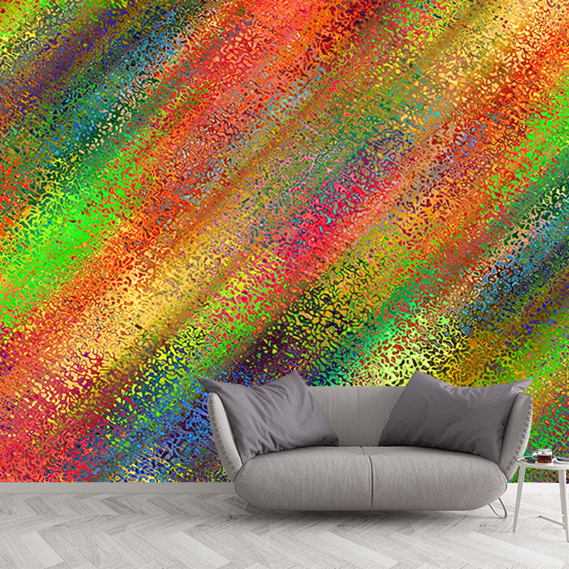 Abstract Pattern Mildew Resistant Wallpaper Illustration Sleeping Room Wall Mural