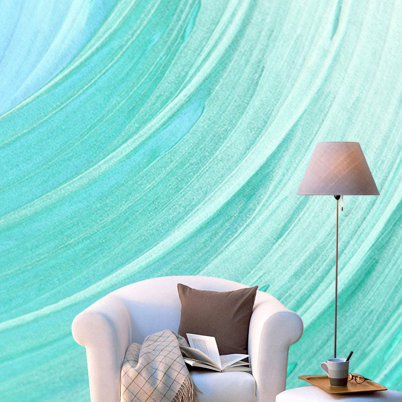 Illustration Stain Resistant Mural Wallpaper Abstract Pattern Living Room Wall Mural
