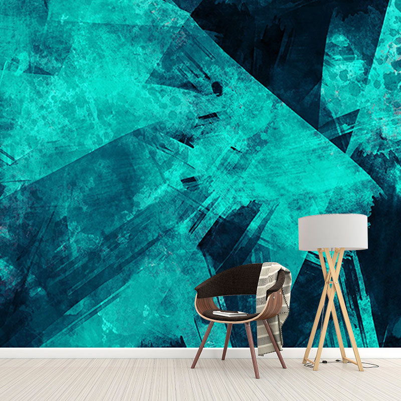 Modern Style Mural Wallpaper Abstract Pattern Environment Friendly Bedroom Wall Mural