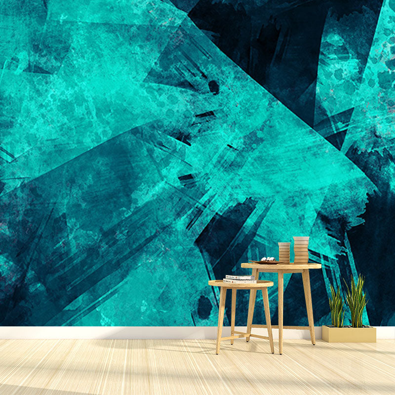 Modern Style Mural Wallpaper Abstract Pattern Environment Friendly Bedroom Wall Mural