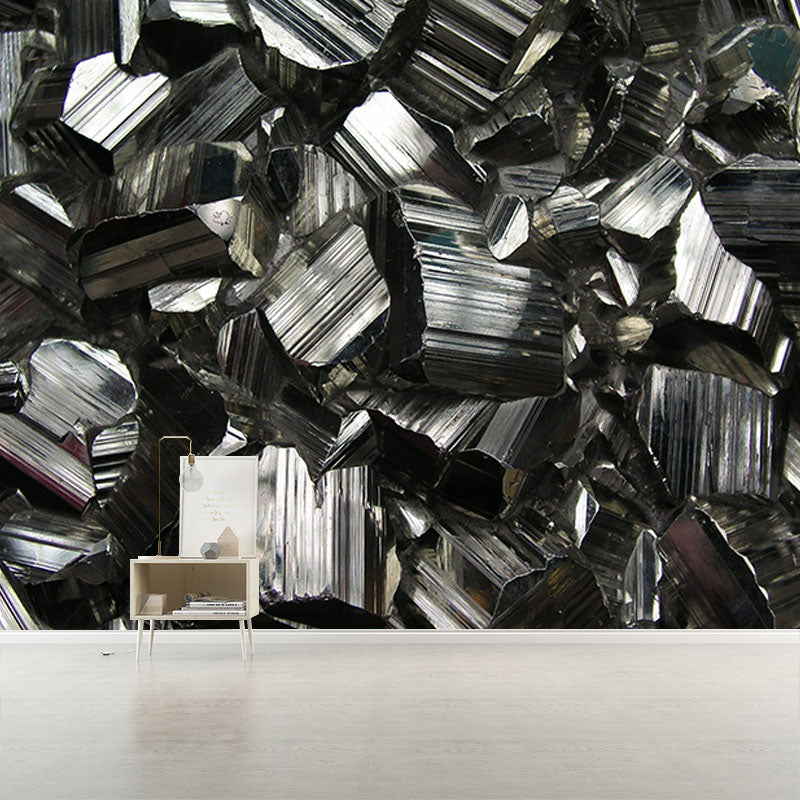 Abstract Pattern Resistant Mural Wallpaper Environment Friendly Sleeping Room Wall Mural