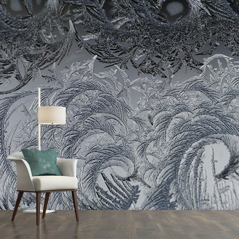 Abstract Pattern Resistant Mural Wallpaper Environment Friendly Sleeping Room Wall Mural