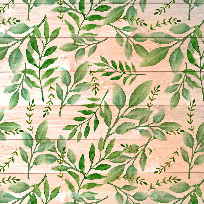 Environment Friendly Mural Wallpaper Wood Grain Photography Bedroom Wall Mural