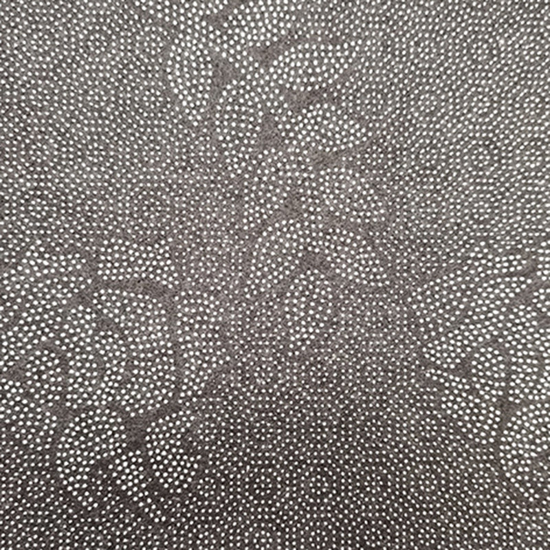 Gray Moden Rug Polyester Geometry Rug Washable Rug for Living Room