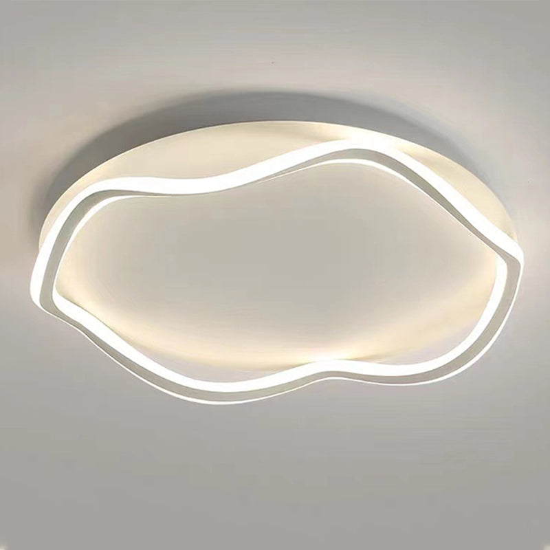 Luminaires encastrés contemporains Lampes encastrées circulaires en métal à 1 lumière pour chambre à coucher