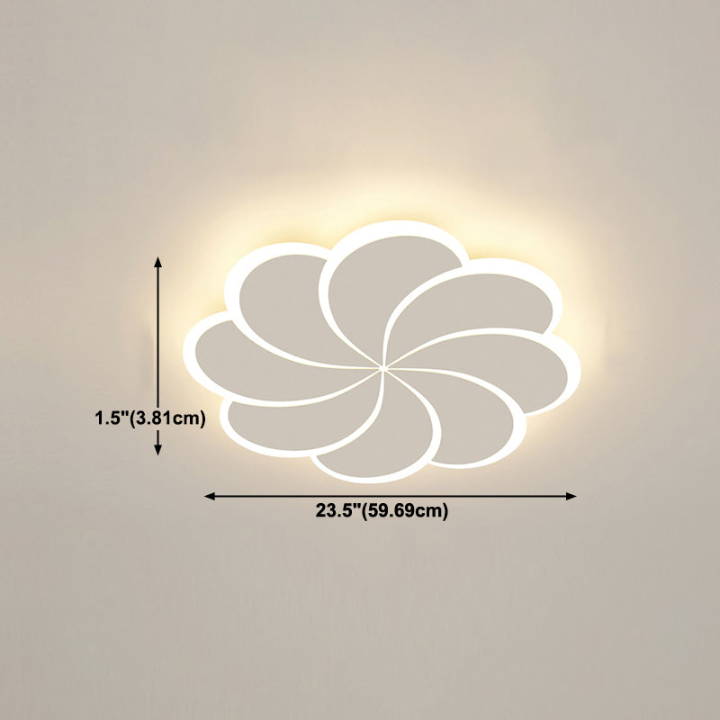 Moderne lampade da incasso Windmill Iron 1 luce Lampade da incasso in bianco