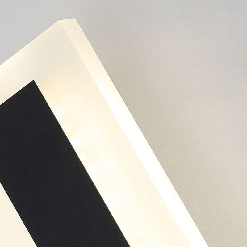 Éclairage de mur de métal linéaire