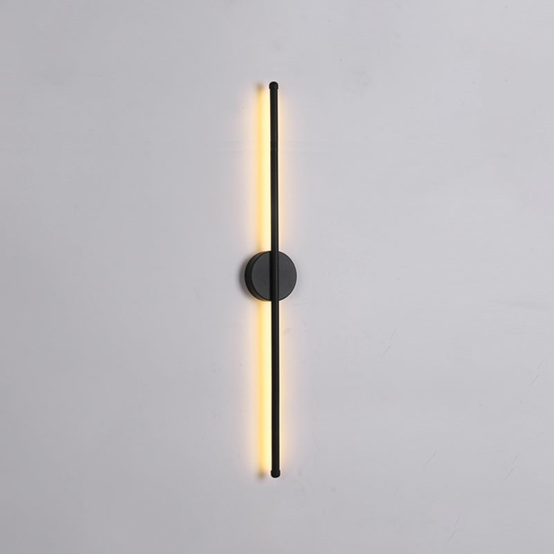 Lineare Form Metall Wandleuchten moderner Stil 2 Leuchten Wandmontageleuchte