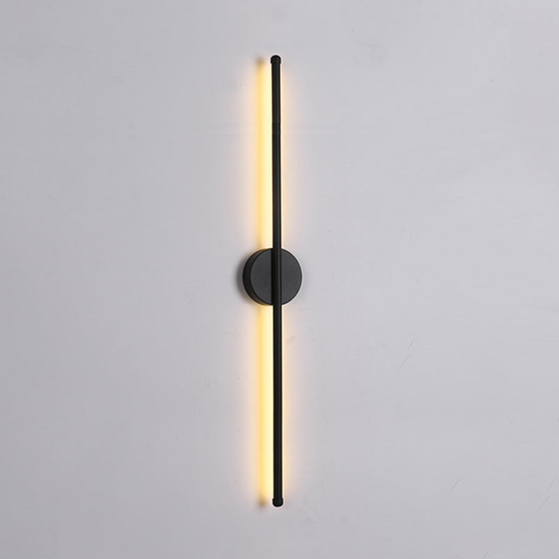 Lineare Form Metall Wandleuchten moderner Stil 2 Leuchten Wandmontageleuchte