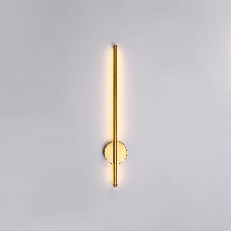 Lineare Form Metall Wandleuchten moderner Stil 2 Leuchten Wandmontageleuchte