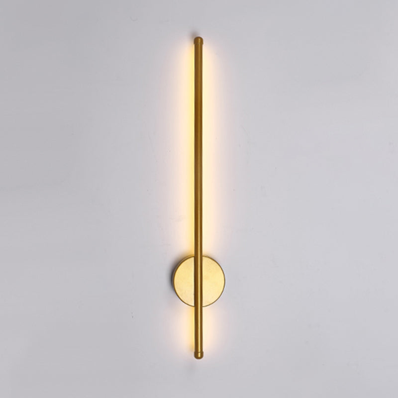 Lineare Form Metall Wandleuchten moderner Stil 2 Leuchten Wandmontageleuchte