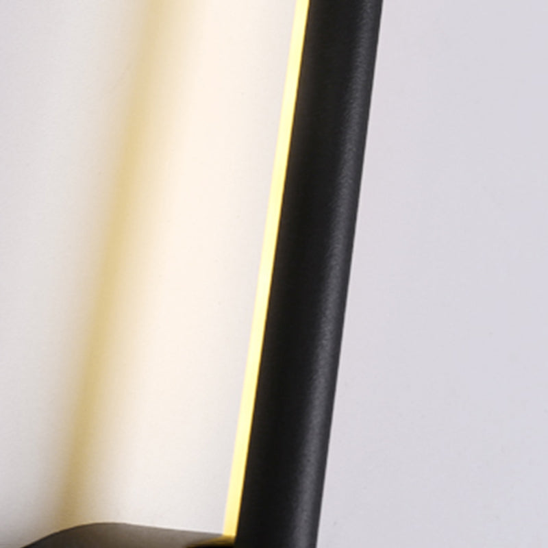 Lineare Form Metall Wandleuchten moderner Stil 2 Leuchten Wandmontageleuchte