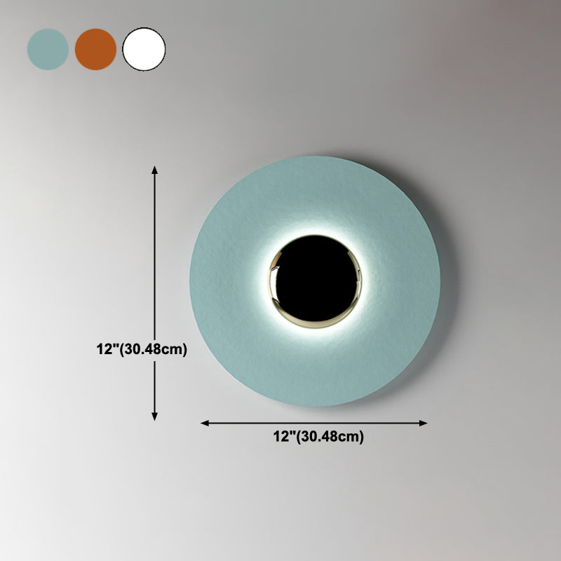 Runde Formmetallwandleuchter moderner Stil einzelner Lichtwandbeleuchtung