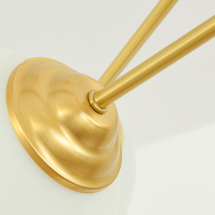 Verre en cuivre suspension des lampes suspendues contemporaines pour le salon