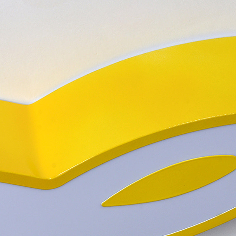 Notes Plafonnier Style Enfants En Métal LED Plafonnier Luminaire