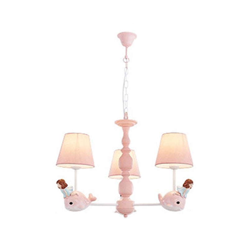 Cosculante de tela de tela de mechón de lámpara de múltiples cabezas para sala de estar para sala de estar