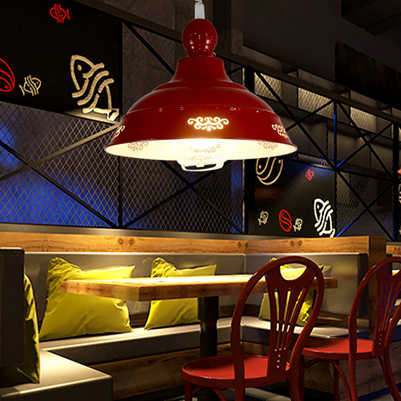 Illuminazione a sospensione in alluminio industriale 1 sala da pranzo lampada sospesa telescopica