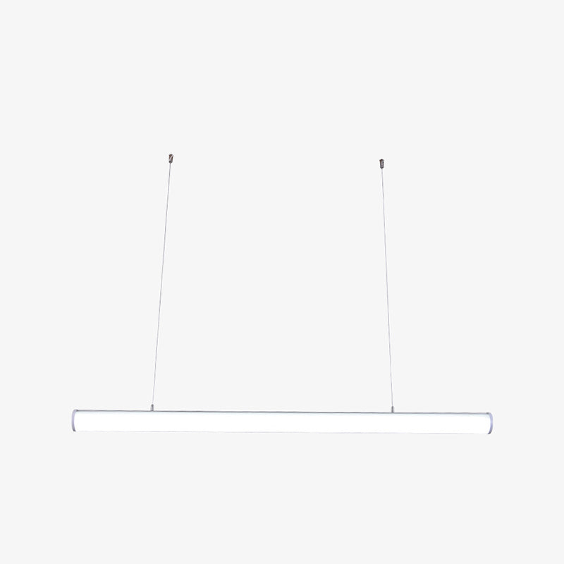 Metal Island Leuchte Einfacher Stil 1-Licht-lineare Hanglampe mit Acrylschatten