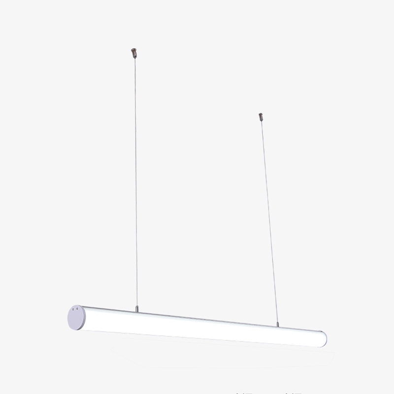 Metal Island Leuchte Einfacher Stil 1-Licht-lineare Hanglampe mit Acrylschatten