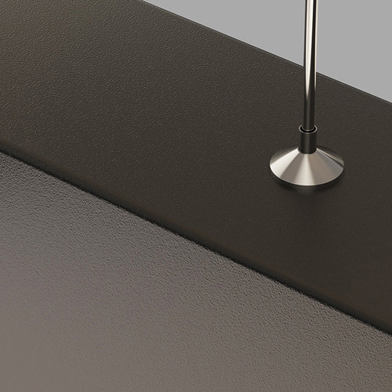 Style de style aluminium Aluminium Géométrie à la luminaire LED PROSDE LED avec ombre acrylique