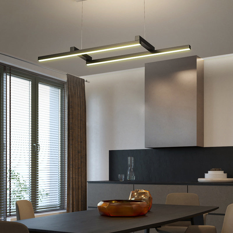 Style de style aluminium Aluminium Géométrie à la luminaire LED PROSDE LED avec ombre acrylique