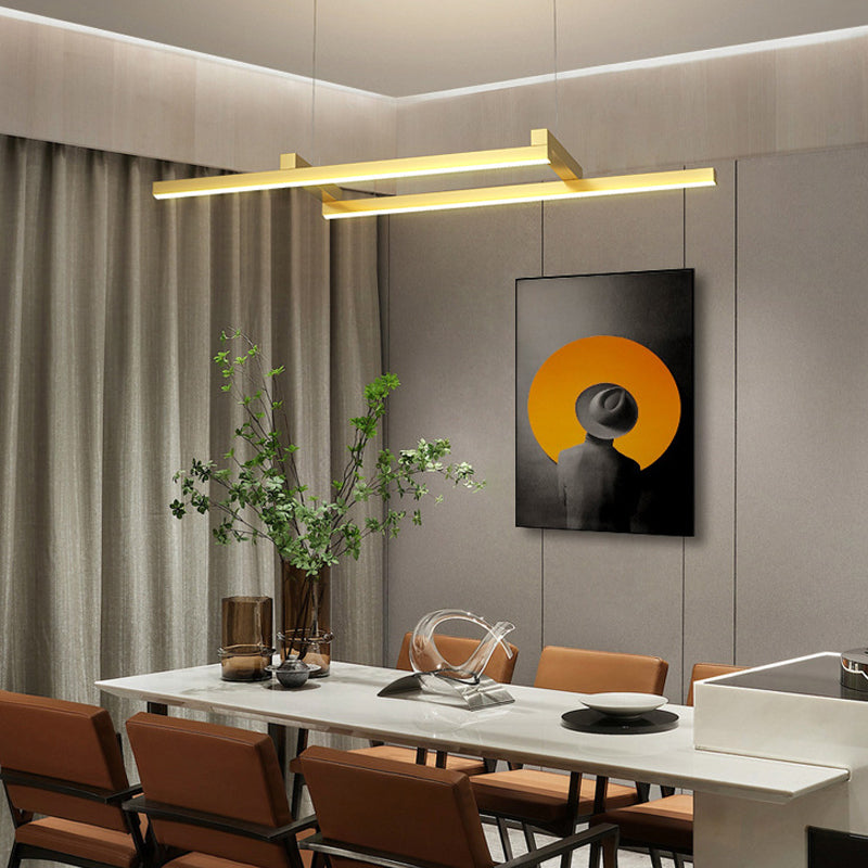 Style de style aluminium Aluminium Géométrie à la luminaire LED PROSDE LED avec ombre acrylique