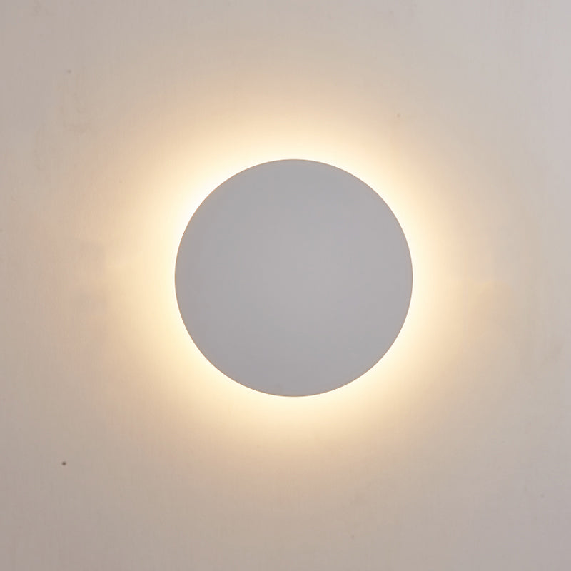 Modern Style Metal Wall Light Geometric 2 Lights Wall Washer for Living Room