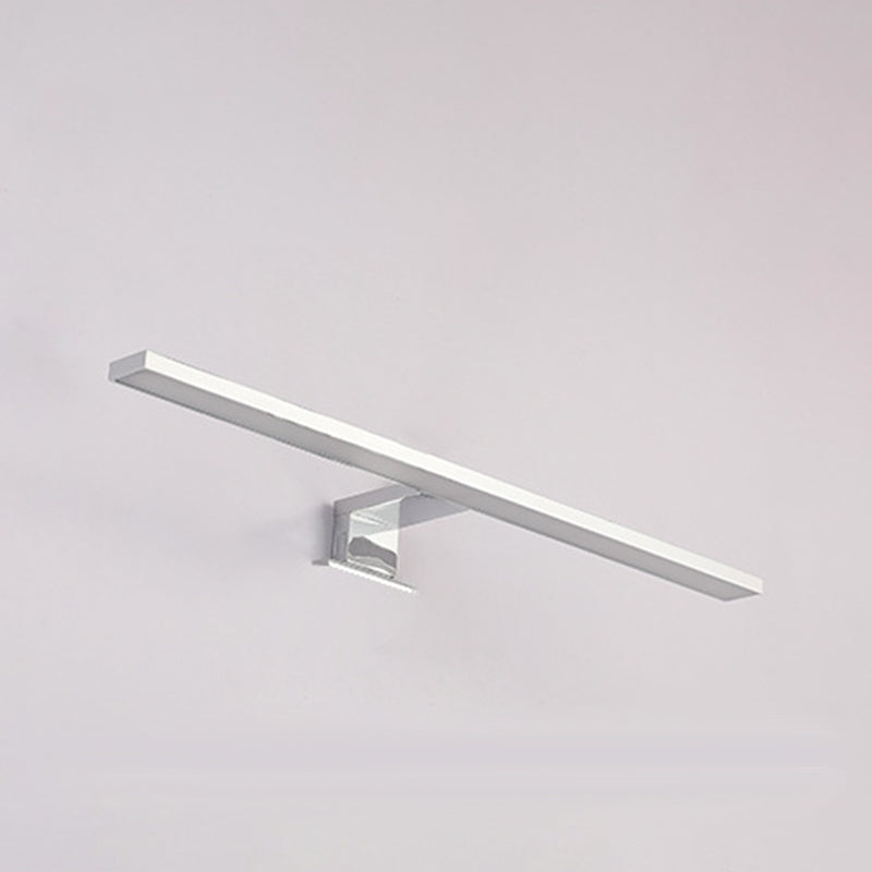 Sliver Linear Mirror Light Fixture Minimalist LED Metal Wall Lighting Fixture